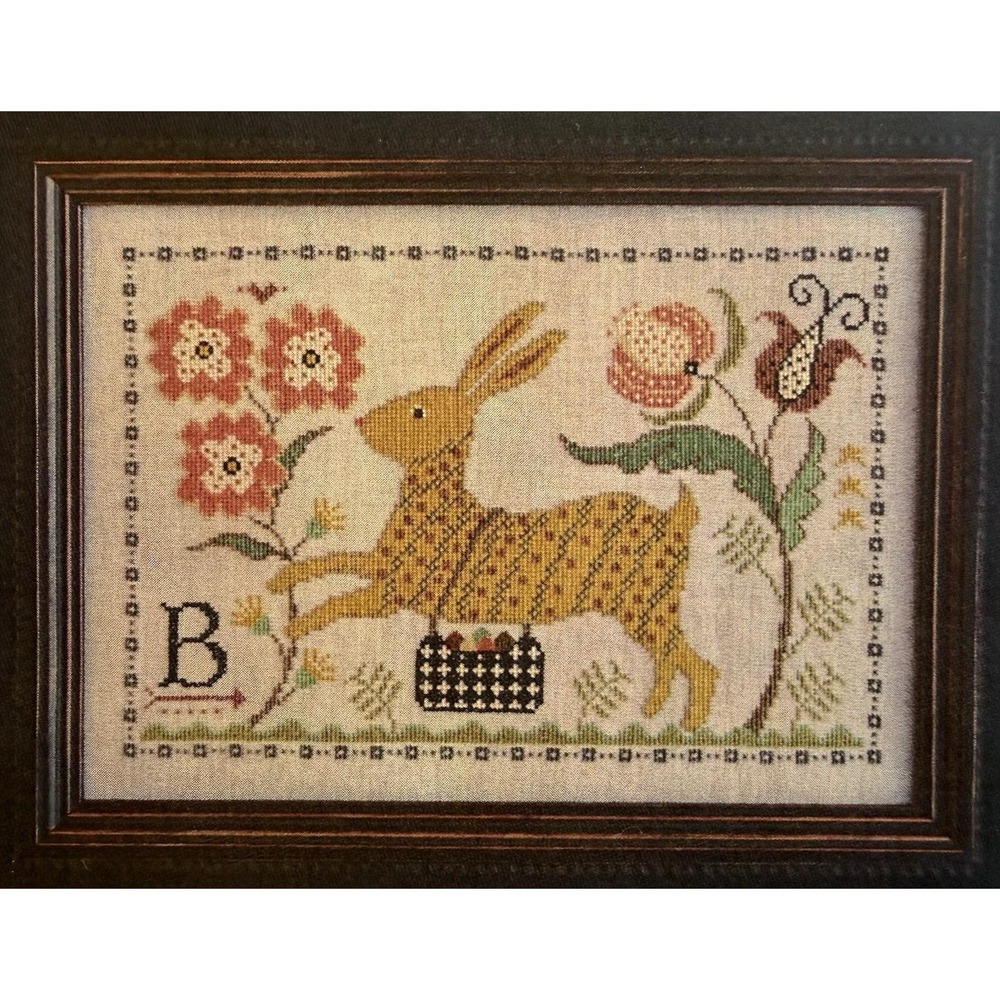 B Is For BUNNY Cross Stitch Kit By La-D-Da